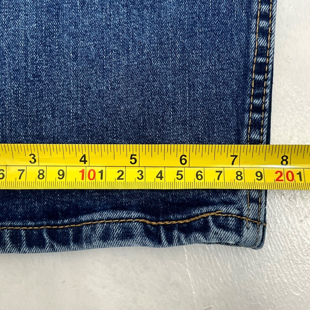 Levi Strauss Co. 505 Mens 36x29 Straight Leg‎ Ankle Jeans Blue Denim 5-Pocket - Picture 8 of 12
